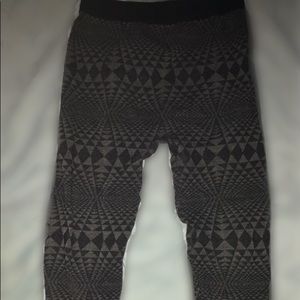 Black and Grey Leggings